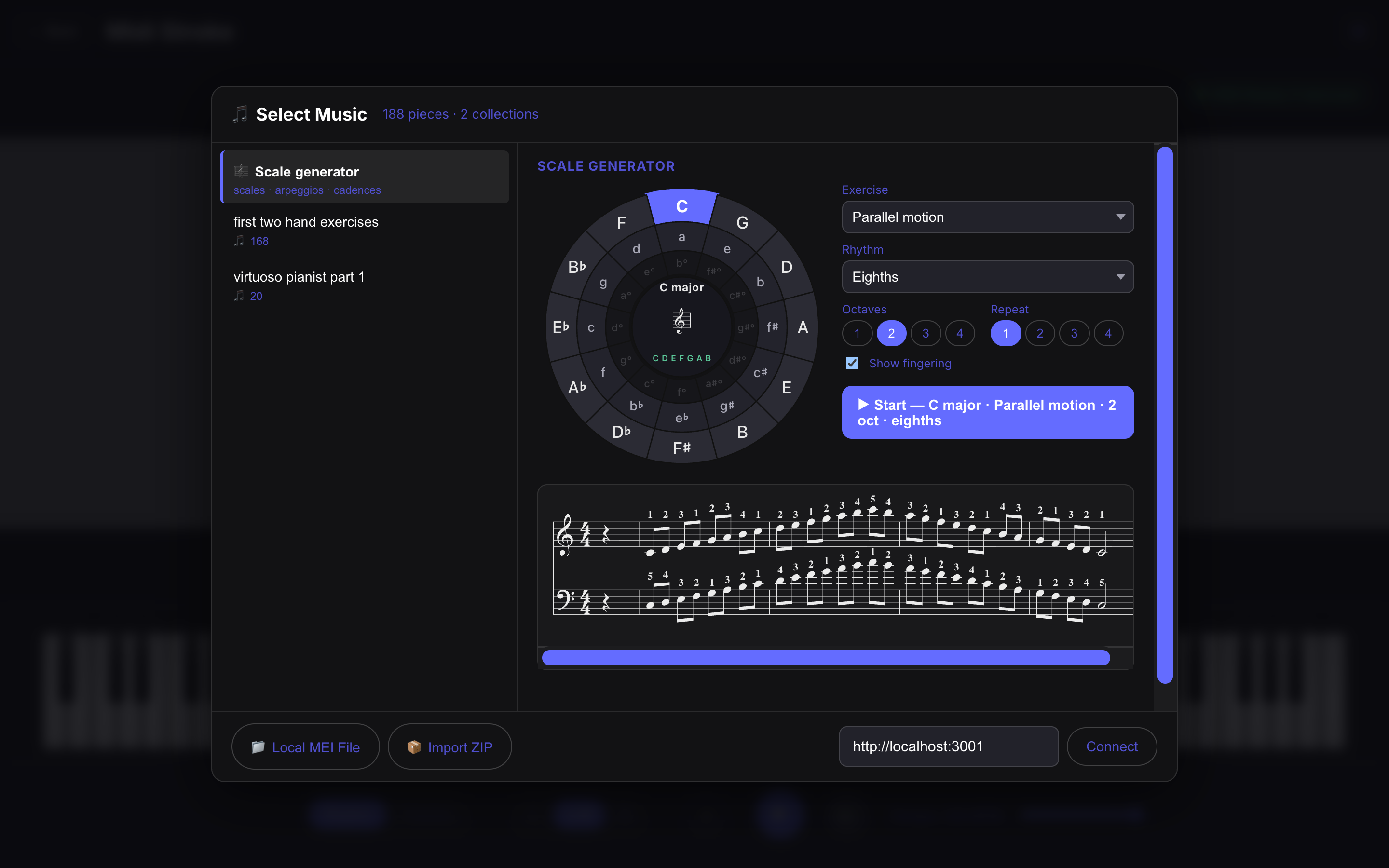 Scale generator